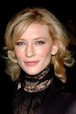 Cate Blanchett White Water Bottle With Carabiner