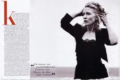 Cate Blanchett 15oz Colored Inner & Handle Mug
