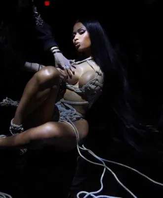 Nicki Minaj White Water Bottle With Carabiner