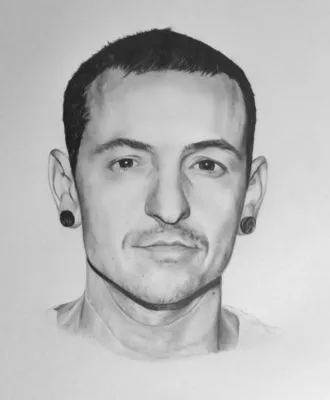 Chester Bennington 12x12