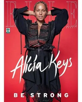 Alicia Keys 11oz Metallic Silver Mug