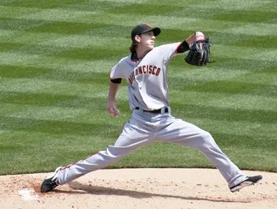 Tim Lincecum White Water Bottle With Carabiner