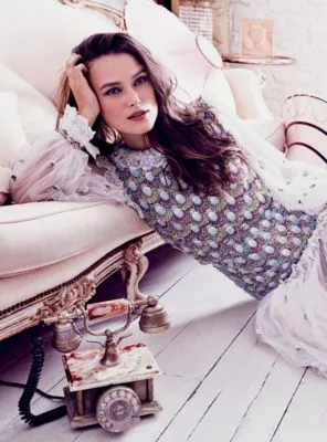 Keira Knightley White Water Bottle With Carabiner