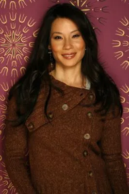 Lucy Liu Round Flask