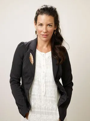 Evangeline Lilly White Water Bottle With Carabiner