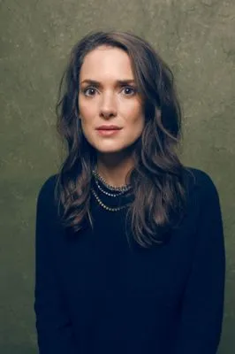 Winona Ryder Metal Wall Art