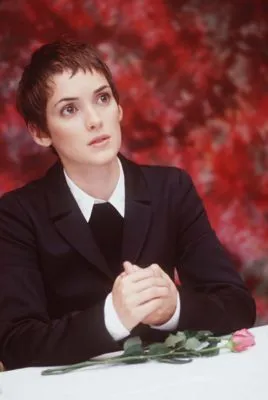 Winona Ryder Metal Wall Art