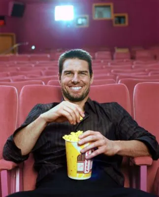 Tom Cruise White Water Bottle With Carabiner