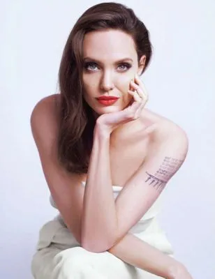 Angelina Jolie 11oz White Mug