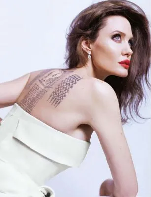 Angelina Jolie 15oz White Mug