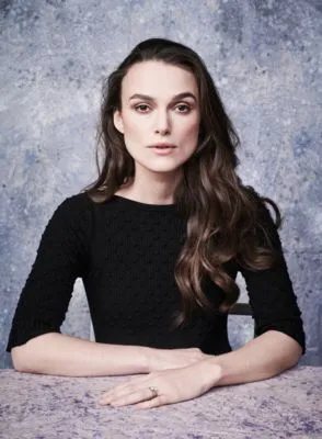 Keira Knightley White Water Bottle With Carabiner