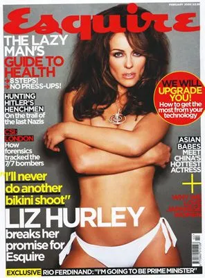 Elizabeth Hurley 11oz White Mug