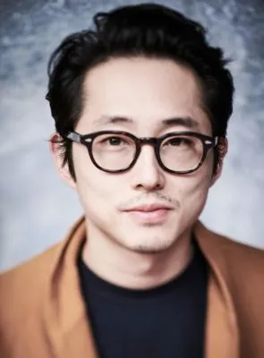 Steven Yeun White Water Bottle With Carabiner