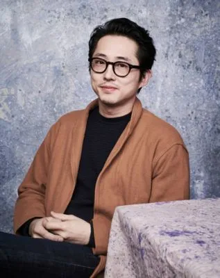 Steven Yeun White Water Bottle With Carabiner