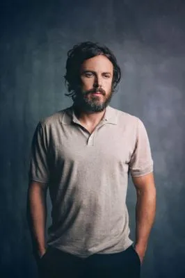 Casey Affleck White Water Bottle With Carabiner