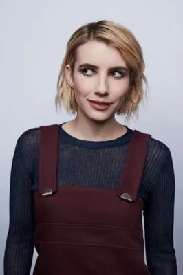 Emma Roberts White Water Bottle With Carabiner