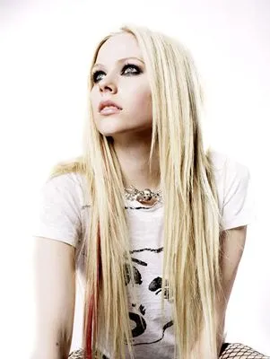 Avril Lavigne White Water Bottle With Carabiner