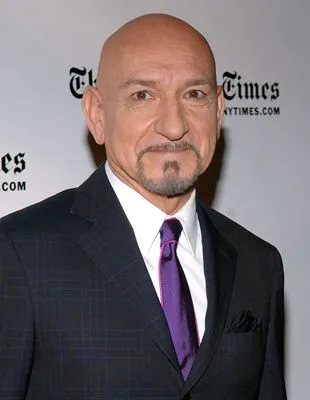 Ben Kingsley White Water Bottle With Carabiner