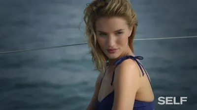 Rosie Huntington-Whiteley White Water Bottle With Carabiner