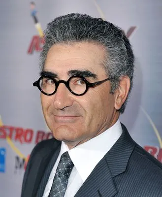 Eugene Levy White Water Bottle With Carabiner