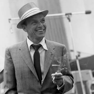 Frank Sinatra 11oz Metallic Silver Mug
