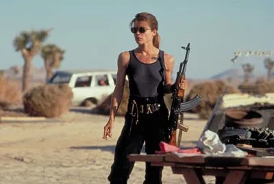 Linda Hamilton Poster