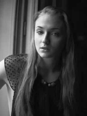 Sophie Turner White Water Bottle With Carabiner