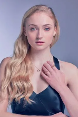 Sophie Turner White Water Bottle With Carabiner