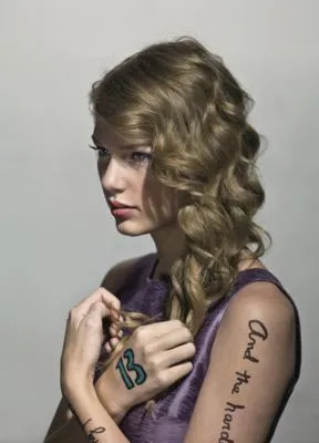 Taylor Swift White Water Bottle With Carabiner