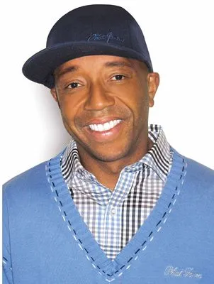 Russell Simmons White Water Bottle With Carabiner