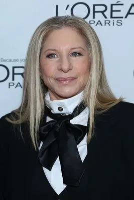 Barbra Streisand (events) White Water Bottle With Carabiner