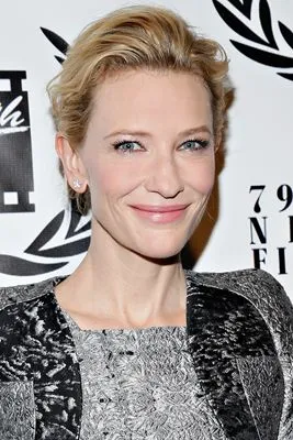 Cate Blanchett (events) White Water Bottle With Carabiner