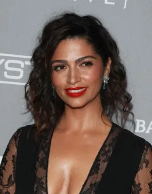 Camila Alves (events) White Water Bottle With Carabiner