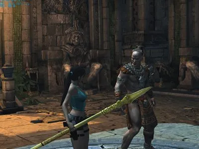 Lara Croft and the Guardian of Light Men's TShirt