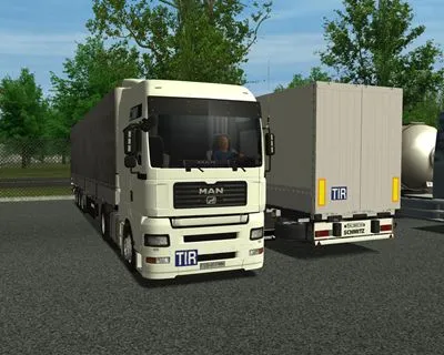 UK Truck Simulator Men's TShirt