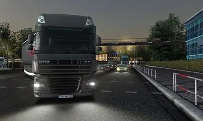 UK Truck Simulator 11oz White Mug