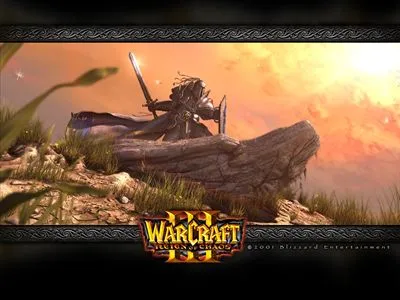 Warcraft 3 Frozen Throne Men's V-Neck T-Shirt
