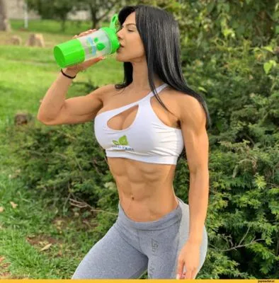 Eva Andressa White Water Bottle With Carabiner