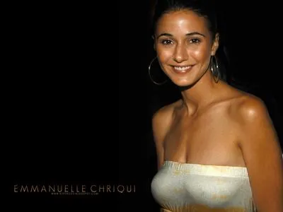 Emmanuelle Chriqui Round Flask