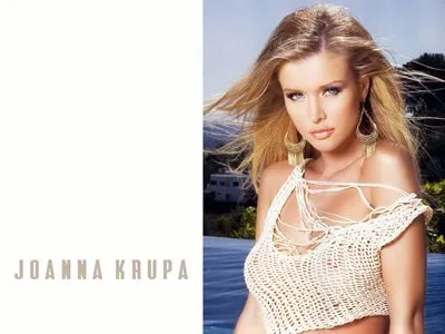 Joanna Krupa White Water Bottle With Carabiner