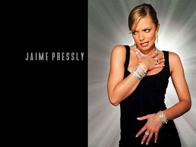 Jaime Pressly Metal Wall Art