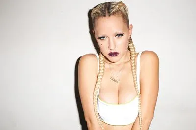 Brooke Candy White Water Bottle With Carabiner