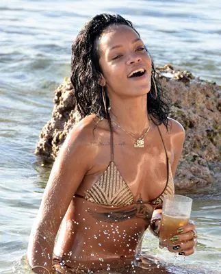 Rihanna (bikini) Poster