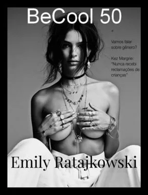 Emily Ratajkowski Stainless Steel Water Bottle