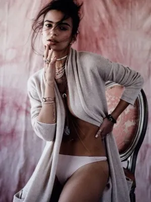 Emily Ratajkowski 11oz Metallic Silver Mug