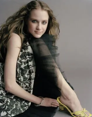 Evan Rachel Wood White Water Bottle With Carabiner