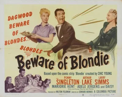 Beware of Blondie (1950) Men's TShirt