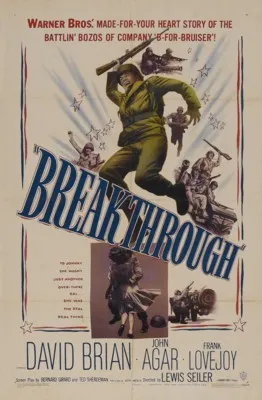 Breakthrough (1950) White Water Bottle With Carabiner