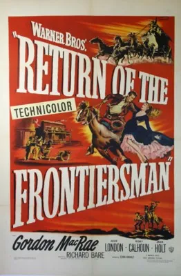 Return of the Frontiersman (1950) White Water Bottle With Carabiner