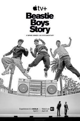 Beastie Boys Story (2020) White Water Bottle With Carabiner